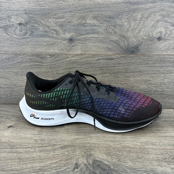 Nike Air Zoom Pegasus 37 BeTrue Running Shoes Rainbow Multi Mens Size 14 main image 7